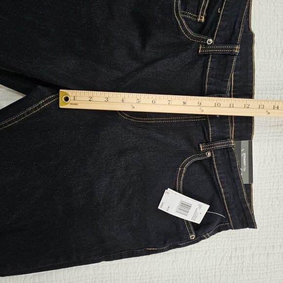 NWT Buffalo David Bitton Straight Six Jeans Men's 36x32 Dark Indigo Stretch NEW - Picture 7 of 16